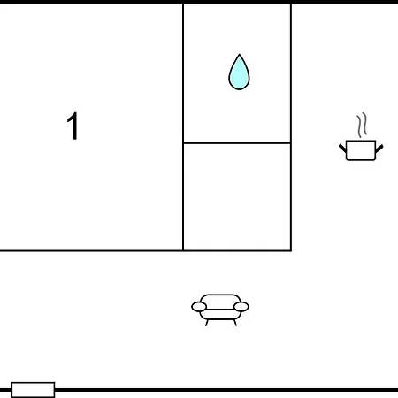 1 Bedroom Beautiful In Διαμέρισμα Γένοβα